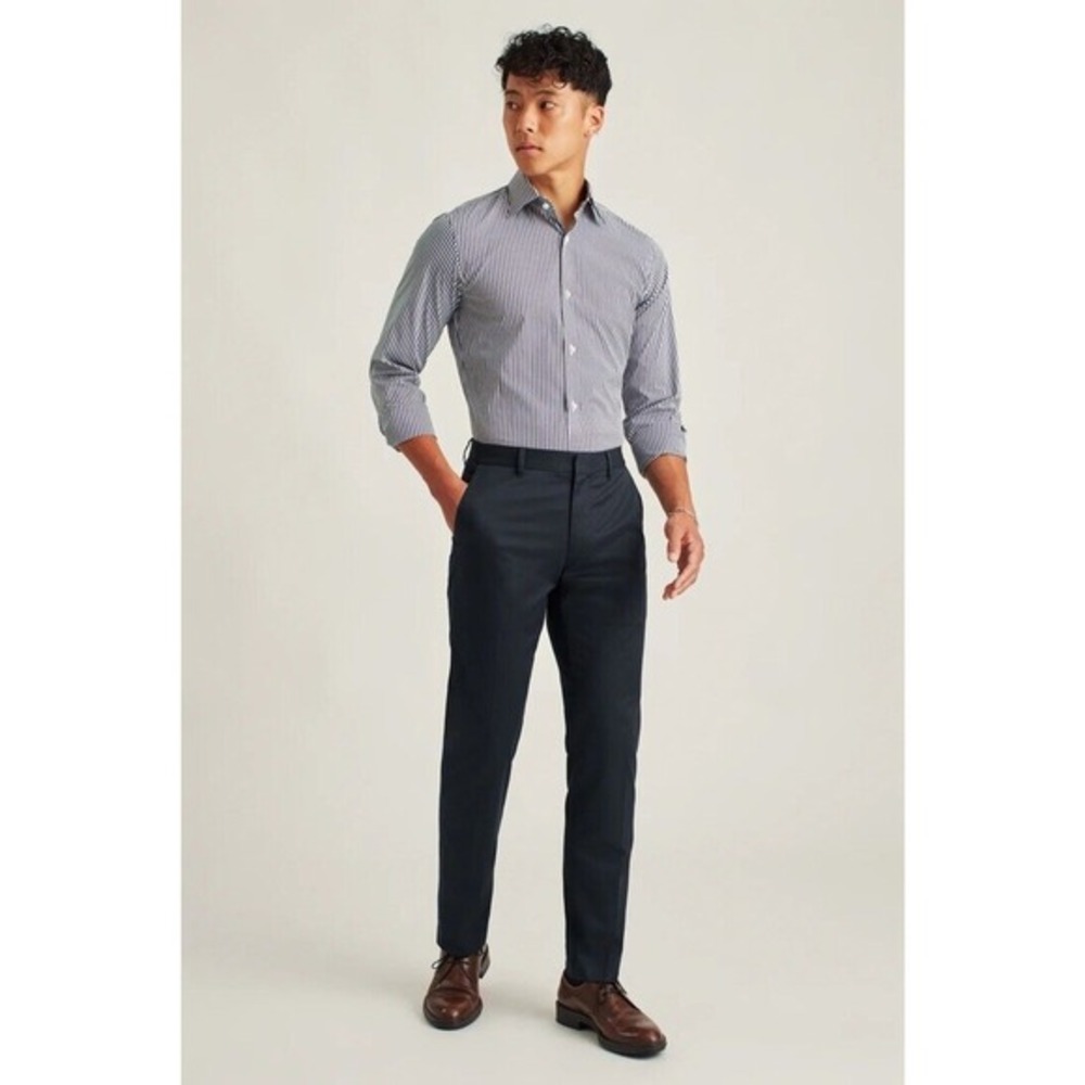 Bonobos Pants Mens 36x32 Blue Weekday Warrior Monday Slim Straight "Monday Blue"